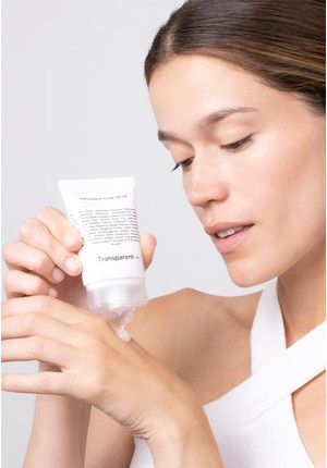 Гель-крем Transparent Labs Niacinamide Glow Cream для лица, хайлайтер