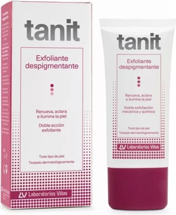 Отшелушивающий депигментирующий крем Tanit