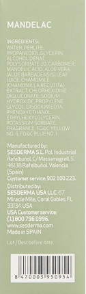 Скраб для лица и пилинг Sesderma Mandelac Scrub