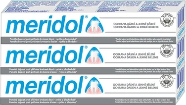 Зубная паста Meridol Gentle White Тройная упаковка