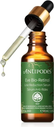 Антивозрастная сыворотка Antipodes Bio-Retinol Line Reduction Serum Сыворотка с витамином А и коллагеном с маслом какаи и бакучиолом