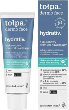 Увлажняющий успокаивающий крем-гель Tolpa Dermo Face Hydrativ