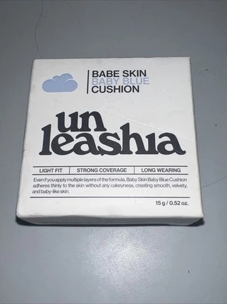 Кушон для лица с защитой от солнца Unleashia Babe Skin Baby Blue Cushion SPF 40 PA++