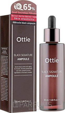 Ампульная сыворотка Ottie Black Signature