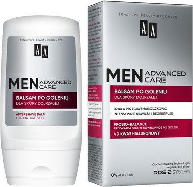 Aftershave Balm AA Cosmetics Advanced Care For Mature Skin