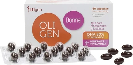Капсулы Ifigen ДГК 80% ТГ Энзимные