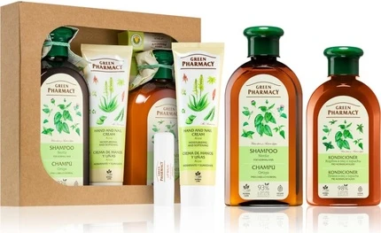 Набор по уходу за волосами Green Pharmacy Herbal Care Подарочный набор для нормальных волос
