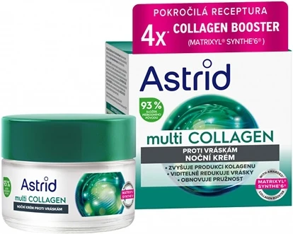 Ночной крем Astrid Multi Collagen
