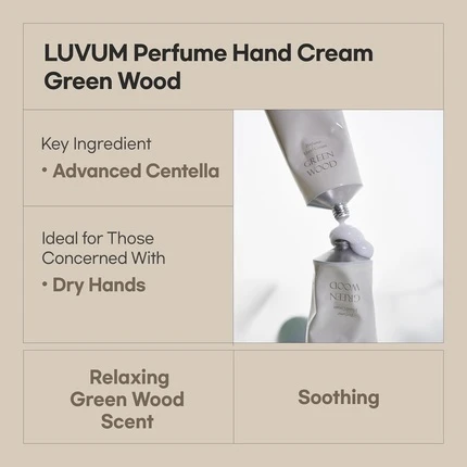 Крем для рук Luvum Green Wood
