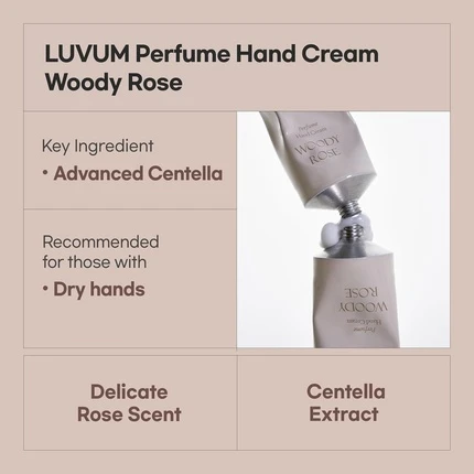 Крем для рук Luvum Woody Rose