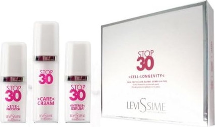 Сыворотка Levissime Stop 30 Комплект Уход Крем Интенсивная Сыворотка и Защита для Глаз