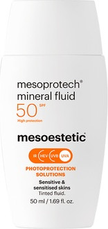 Солнцезащитное средство для лица Mesoestetic Mineral Fluid Sunscreen With Color Spf50