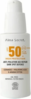 Солнцезащитный крем для лица Alma Secret Sunscreen SPF 50 Natural