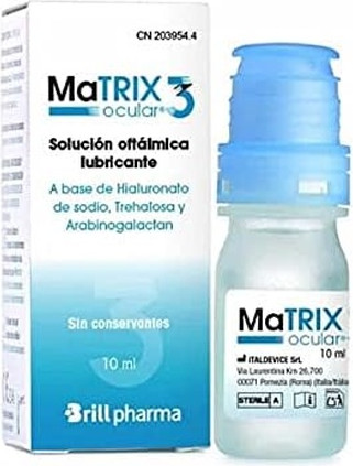 Глазные капли Matrix Ocular 3 Brill Pharma