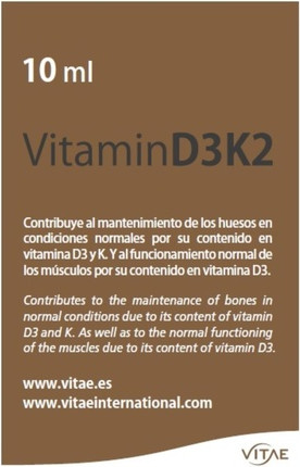 Биологически активная добавка Капли Vitae Витамин D3K2