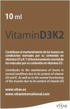 Биологически активная добавка Капли Vitae Витамин D3K2