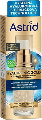 Anti-Aging Serum Astrid Hyaluronic Gold Anti-Wrinkle Filling Pearl Serum
