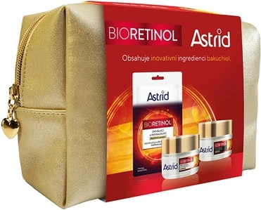 Набор для ухода за кожей лица Astrid Bioretinol Набор для ухода за кожей подарочный