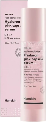 Сыворотка Hanskin Real Complexion Hyaluron Pink Capsule Serum