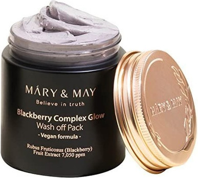 Маска-умывалка Mary & May Blackberry Complex Glow Wash Off Pack