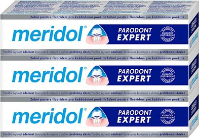 Зубная паста Meridol Paradont Expert