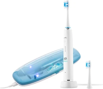 Электрическая зубная щетка Eta Sonetic Travel Sonic Toothbrush с УФ-технологией и 3 программами чистки