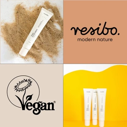 Увлажняющий крем-солнцезащитное средство Resibo Team Sunscreen Light SPF 30 с оттенком для лица