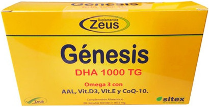 Капсулы с витаминами Zeus+Dione Genesis