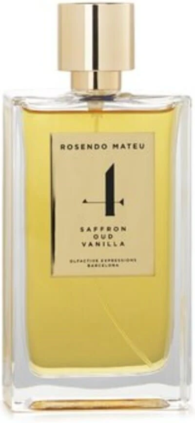 Eau de Parfum Rosendo Mateu 4 Saffron Oud Vanilla