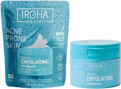 Тонер-пэды Iroha Nature для проблемной кожи Iroha Nature Anti Blemishes