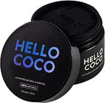 Отбеливатель для зубов Hello Coco Сладкая Мята Активированный Натуральный Уголь