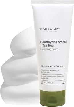 Cleansing Foam Mary & May Houttuynia Cordata + Tea Tree