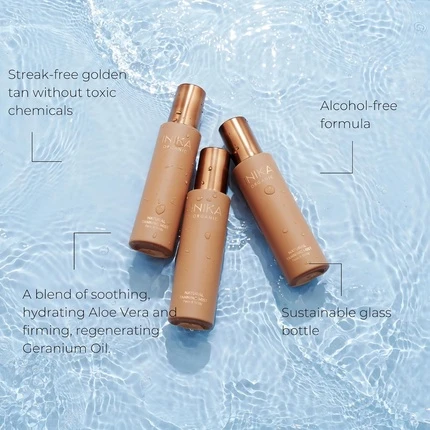 Автозагар для лица Inika Natural Tanning Mist