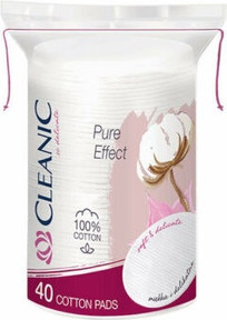 Cosmetic Pads Cleanic Round