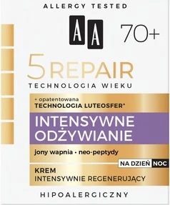Cream Aa Cosmetics Age 5 Repair 70+ Intensively Regenerating Cream For Day And Night