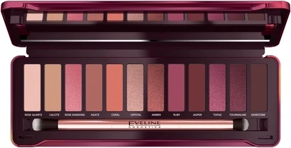 Палетка теней для век Eveline Cosmetics Ruby Glamour