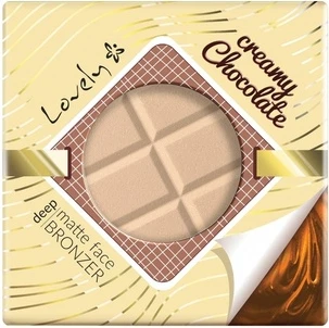 Bronzer Lovely Creamy Chocolate Deep Matte Face Bronzer