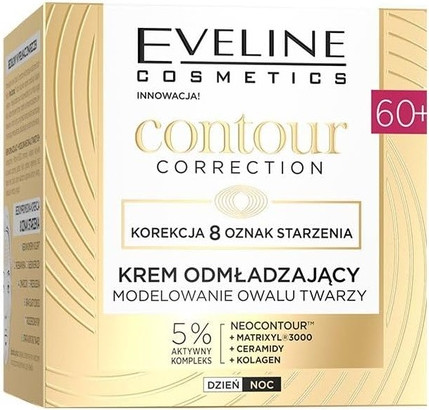 Cream Eveline Cosmetics Contour Correction Anti-Aging Face Cream