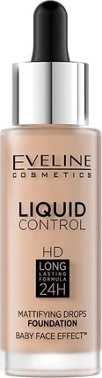 Тональный крем Eveline Cosmetics Liquid Control HD стойкий 24ч