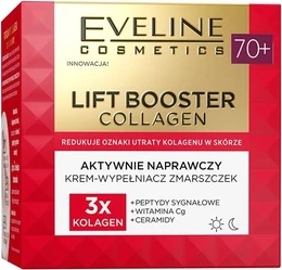 Cream Eveline Cosmetics Lift Booster Collagen Wrinkle Filler Cream 70