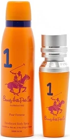 Дезодорант-спрей Beverly Hills Polo Club Femme No.1