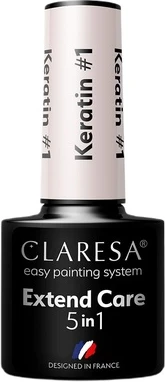 Base Coat Claresa Extend Care Keratin Base For Hybrid Nail Polish