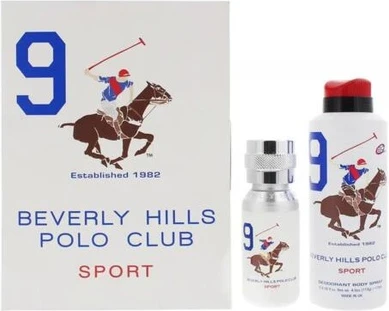 Набор туалетной воды Beverly Hills Polo Club Sport Men Nine