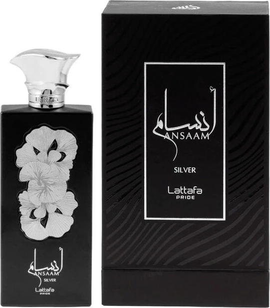 Eau De Parfum Lattafa Ansaam Silver