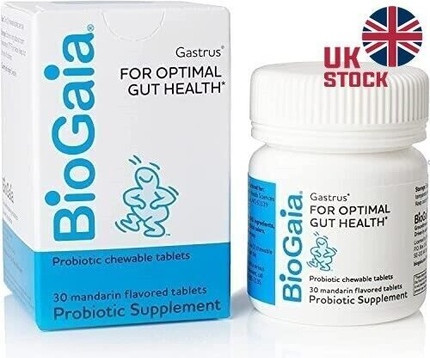 Добавка Пробиотик жевательные таблетки Biogaia Gastrus