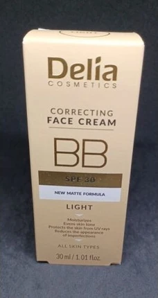 BB Face Cream Delia Cosmetics