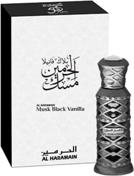 Масляный парфюм Attar Oil Al Haramain Musk Black Vanilla