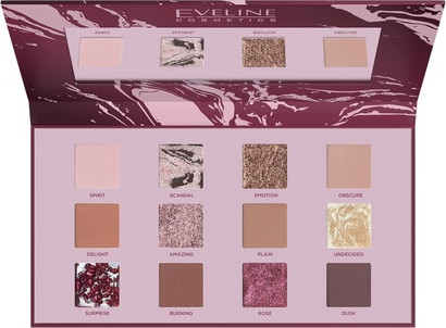 Палетка теней для век Eveline Cosmetics Nudes Shooking