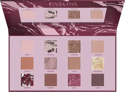 Палетка теней для век Eveline Cosmetics Nudes Shooking
