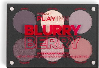 Палетка теней для век Playinn Blurry Berry